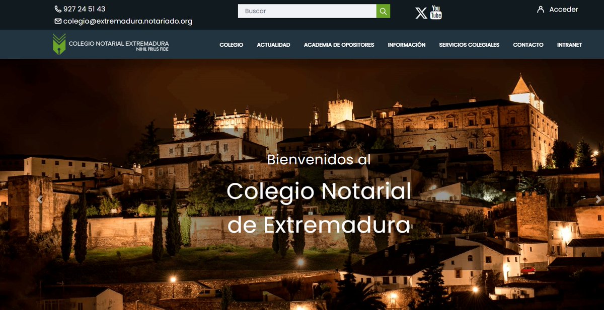 ▶️ Si quieres pedir cita previa con tu notario o con cualquiera de los casi 80 que hay en Extremadura, en nuestra web encontrarás todos sus datos de contacto.
💻 ¡Encuentra a tu notario!
extremadura.notariado.org/portal/encuent…