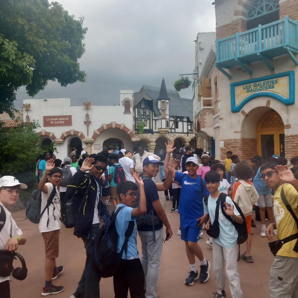 Languages at AGSB (@agsblanguages) on Twitter photo @AgsbParis2025 Our students have arrived at Parc Astérix and are already sprinting toward the comics, the coasters, and probably a wild boar or two. Never seen teens so excited to read in French. On y va!! 🇫🇷📚🎢 #ParcAstérix #SchoolTrip" @AgsbParis2025 Our students have arrived at Parc Astérix and are already sprinting toward the comics, the coasters, and probably a wild boar or two. Never seen teens so excited to read in French. On y va!! 🇫🇷📚🎢 #ParcAstérix #SchoolTrip"