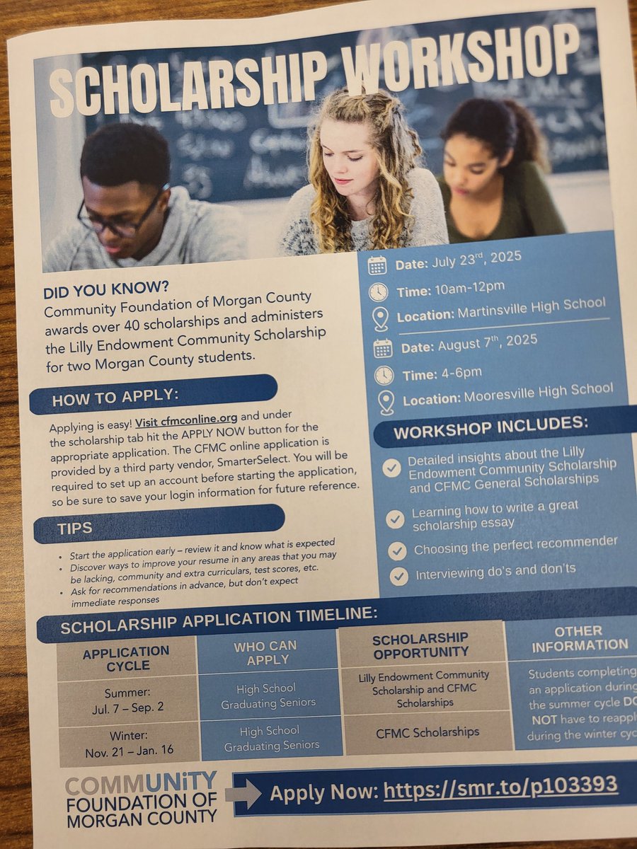 Jeff Bell (@bellcatmhs) on Twitter photo Great opportunity for Class of '26! Thank you Morgan County Community Foundation! <a href="/ericbowlen/">Eric Bowlen</a> <a href="/ArtesiansUnited/">SUZIE LIPPS</a> <a href="/MSDMartinsville/">MSD of Martinsville</a> <a href="/artieredblue/">Artie RedBlue Crew</a> <a href="/ChamberMville/">Martinsville Chamber</a> Great opportunity for Class of '26! Thank you Morgan County Community Foundation! <a href="/ericbowlen/">Eric Bowlen</a> <a href="/ArtesiansUnited/">SUZIE LIPPS</a> <a href="/MSDMartinsville/">MSD of Martinsville</a> <a href="/artieredblue/">Artie RedBlue Crew</a> <a href="/ChamberMville/">Martinsville Chamber</a>