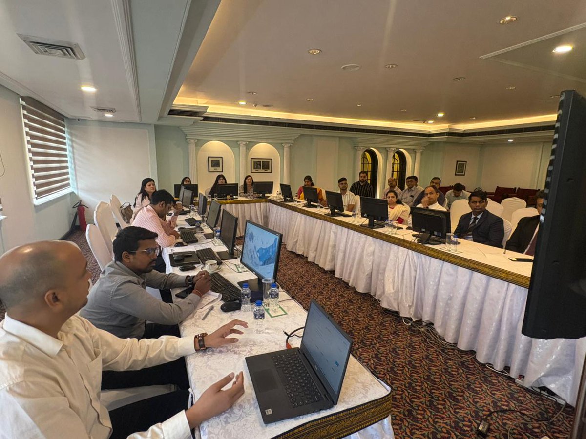 itdc_theashok's tweet photo. AIHTM organised a capacity building session on Government e-Marketplace (GeM) for the executives and non-executives of ITDC. The training, conducted by an  external expert, was aimed at enhancing familiarity with GeM portal operations and procurement protocols.

#ITDCIndia #AIHTM https://t.co/SJSfH7C3at