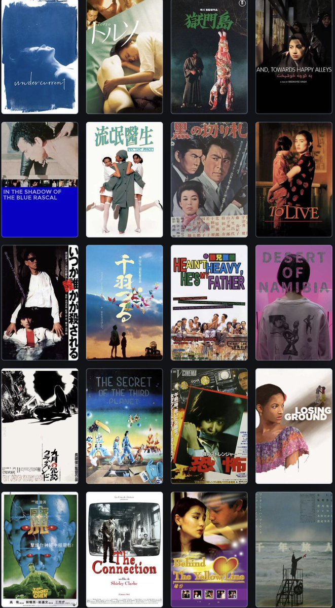 yrralFisherman's tweet image. The letterboxd drive list is back and I've updated the drive with every films that I've watched for the last 2 months (860+films) boxd.it/L4Xoo