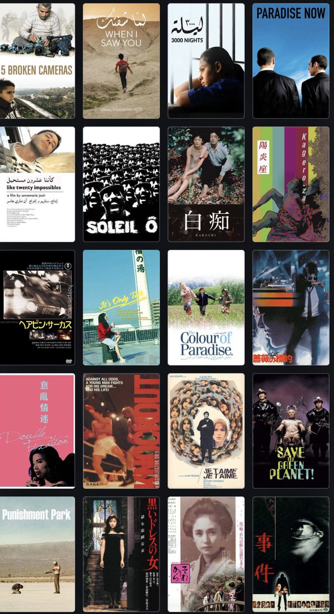 yrralFisherman's tweet image. The letterboxd drive list is back and I've updated the drive with every films that I've watched for the last 2 months (860+films) boxd.it/L4Xoo