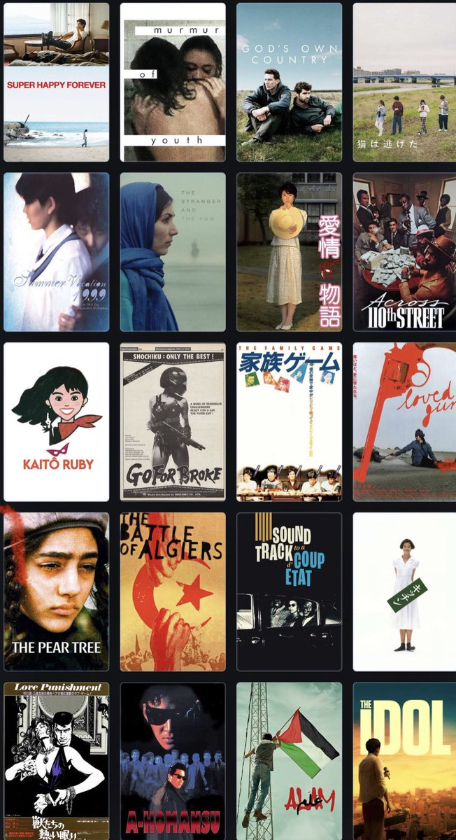 yrralFisherman's tweet image. The letterboxd drive list is back and I've updated the drive with every films that I've watched for the last 2 months (860+films) boxd.it/L4Xoo