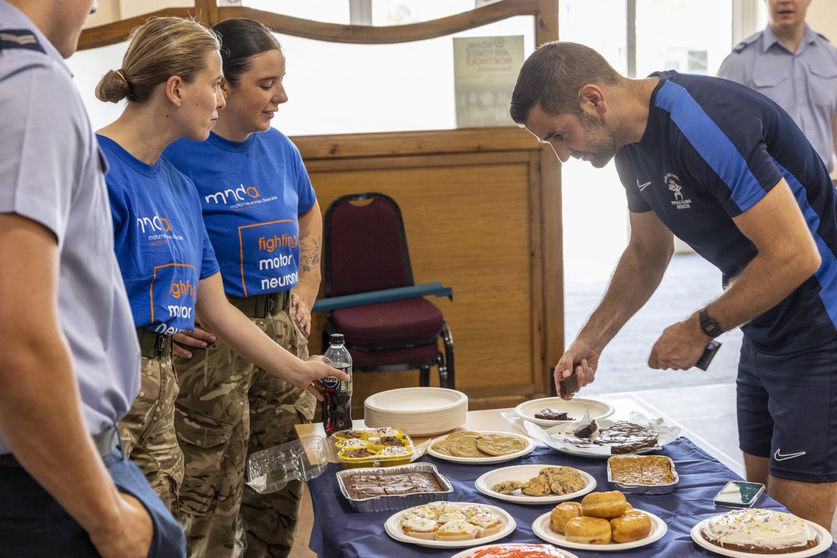 Personnel from the Station Medical Centre hosted a bake sale to raise awareness of <a href="/mndassoc/">MND Association</a> and thanks to everyone’s generosity £537 was raised! Amazing team effort 👏👏#MND #teamnortholt
