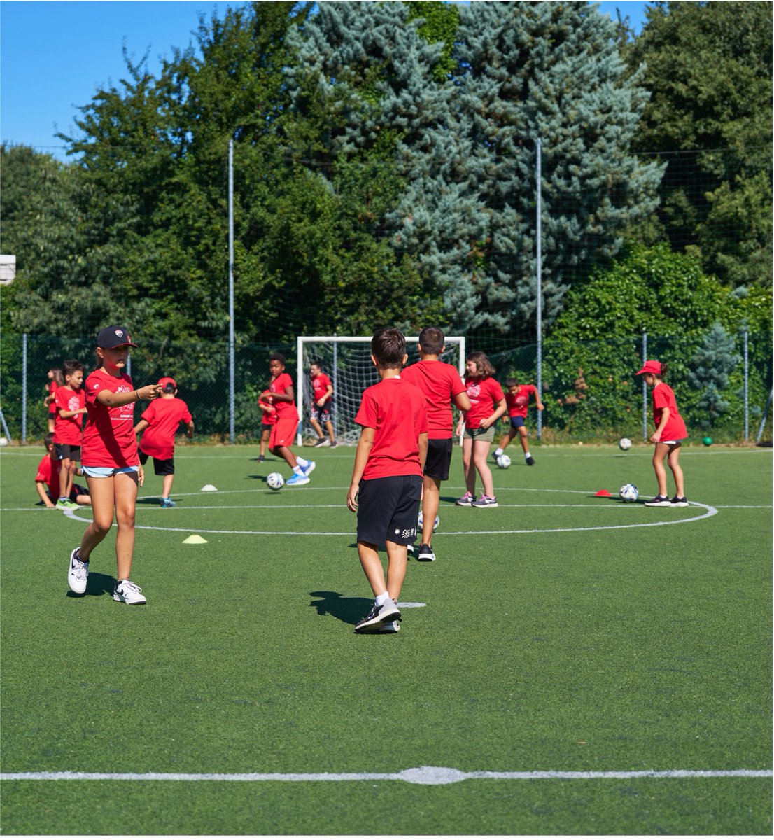 DucatiMotor's tweet image. For the 2nd year in a row, Ducati welcomed more than 80 employees’ children to a special week: one filled with sports, fun, friendship, and endless smiles all thanks to the Ducati Summer Camp in partnership with CUSB (University Sports Center of Bologna).