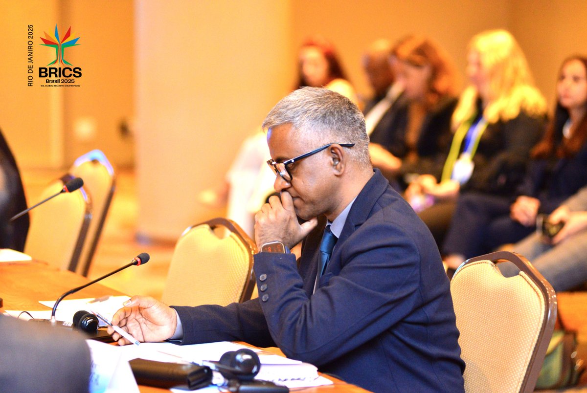 BRICS Academic Forum in Rio de Janeiro 
Invited to speak on the 'Multilateral Trade System and BRICS', with a focus on their roles amid the US-China trade tensions and the reciprocal tariffs imposed on India.