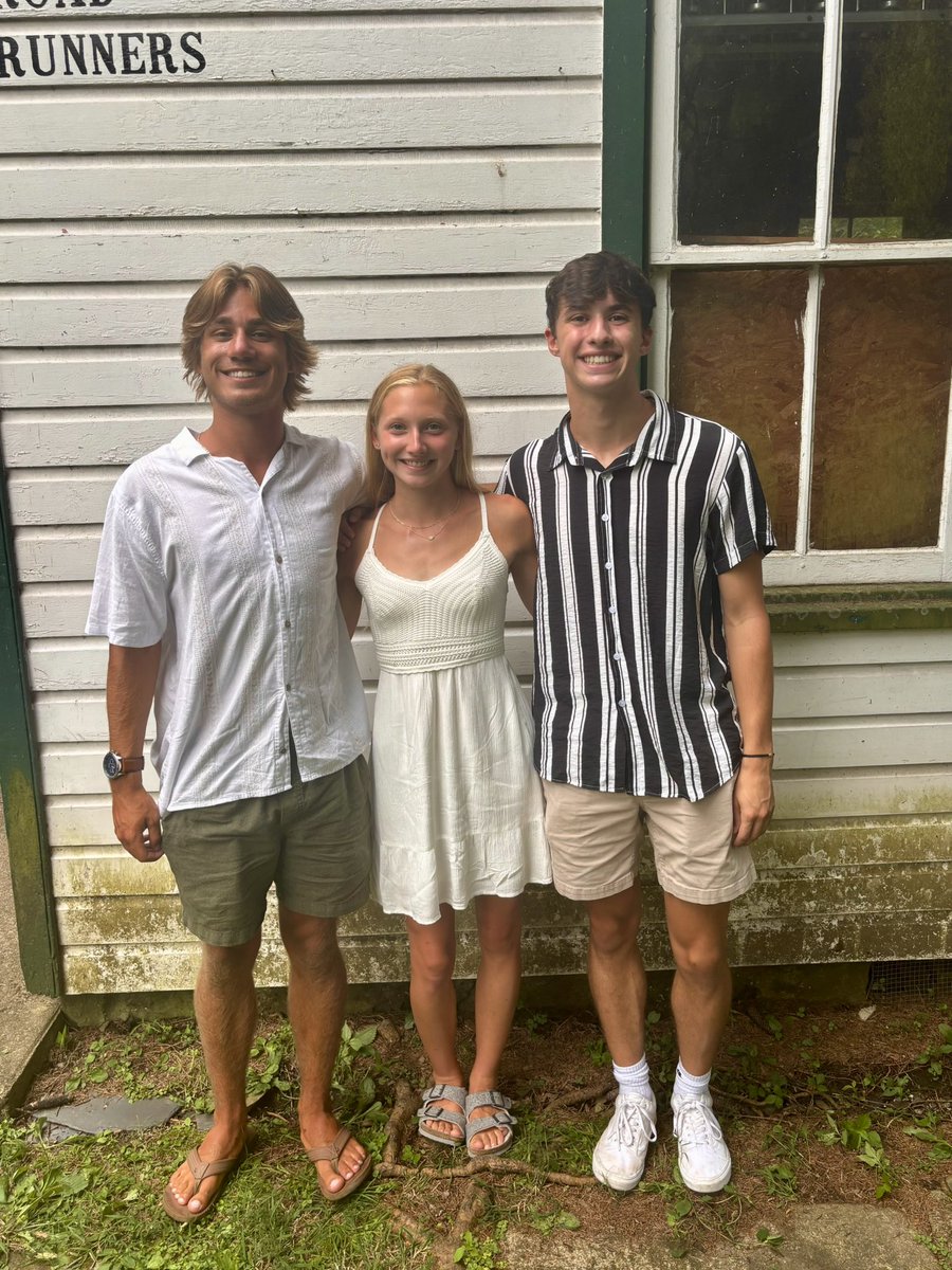 One last congrats to our 2025 Emmaus XCTF athletes: Conor Fisher, Payton Campbell, and Jared Petre for earning one of the LVRR gracious scholarships offered to the LV area athletes! Your hard work has paid off and your historic contributions to the team won’t be forgotten!🐝💚💛