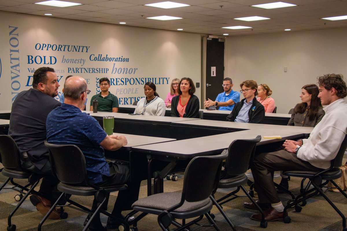 OhioTreasurer's tweet image. This summer, our Lunch and Learn events gave our interns a closer look at the Treasurer’s Office and its departments. As the series wraps up, we’ve enjoyed hosting these sessions and offering our interns meaningful opportunities to learn and engage with our team.
