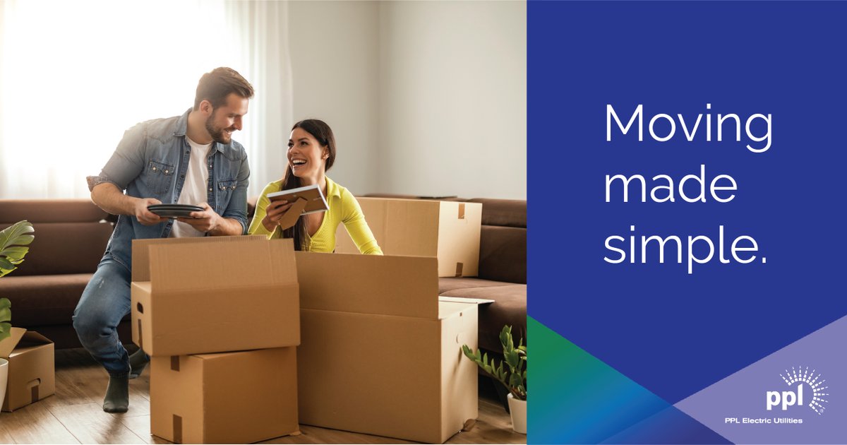 PPLElectric's tweet image. 🏠➡️🏡 Moving? We've got you covered! Start, stop or transfer your electric service in just a few clicks
✅ No phone calls needed ✅ Instant confirmation ✅ Track progress online
No hassle, no waiting!
👉 pplelectric.com/Moving
#Moving #MovingMadeEasy