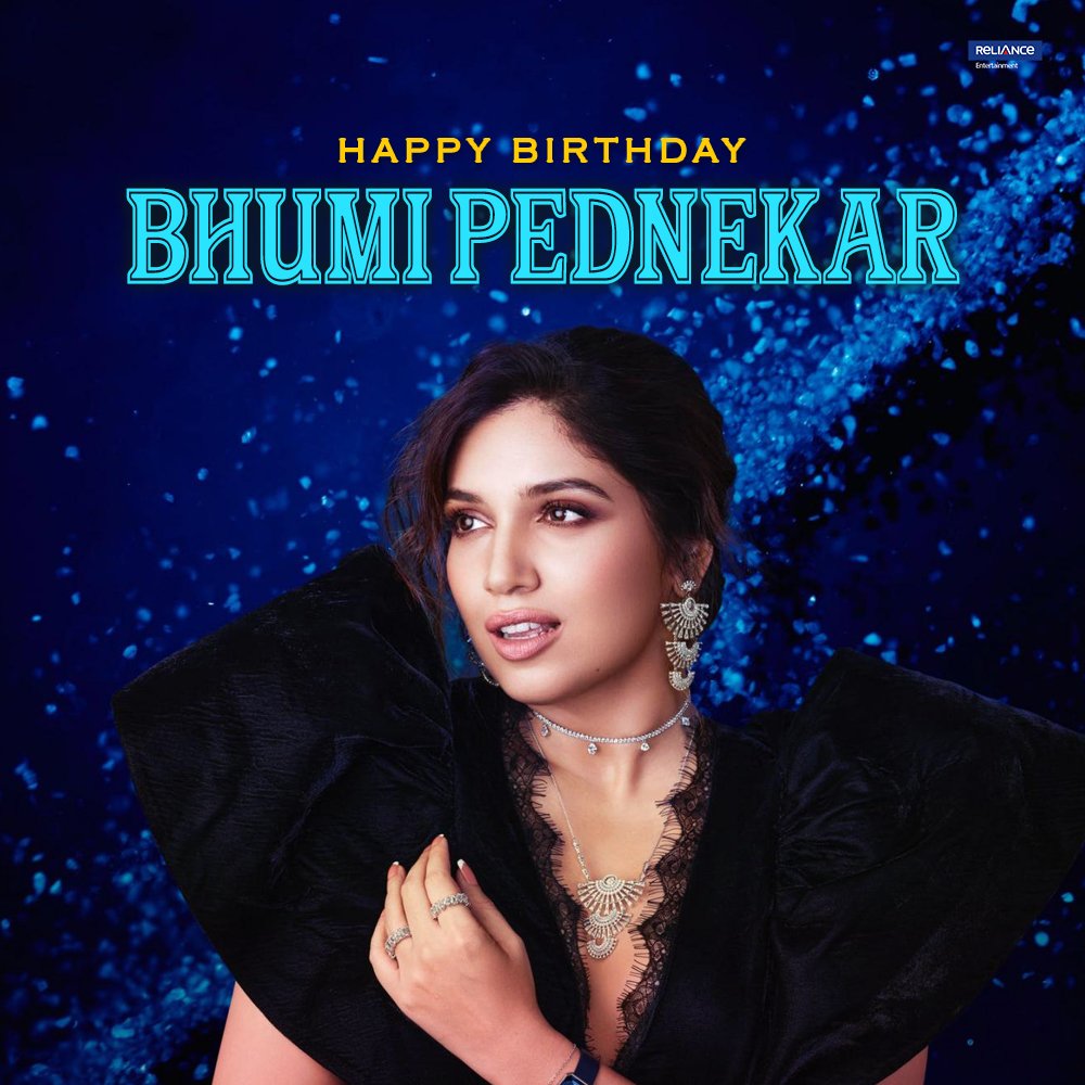RelianceEnt's tweet image. Wishing the ever-versatile and radiant @bhumipednekar a very Happy Birthday! 💫

#HappyBirthdayBhumiPednekar #SaandKiAankh #ToiletEkPremKatha