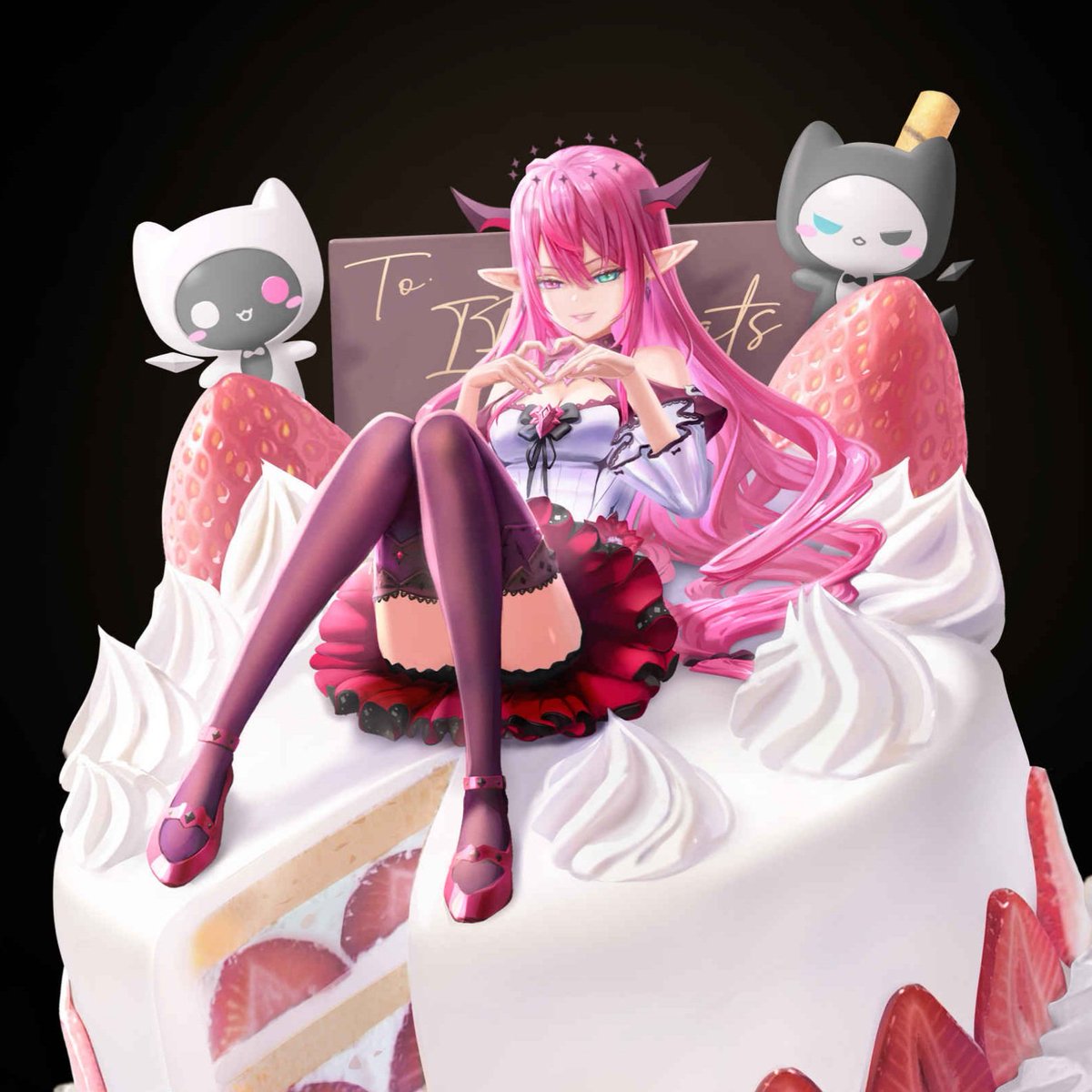 Neocity222's tweet image. 🍰 #IRySart #HololiveEN