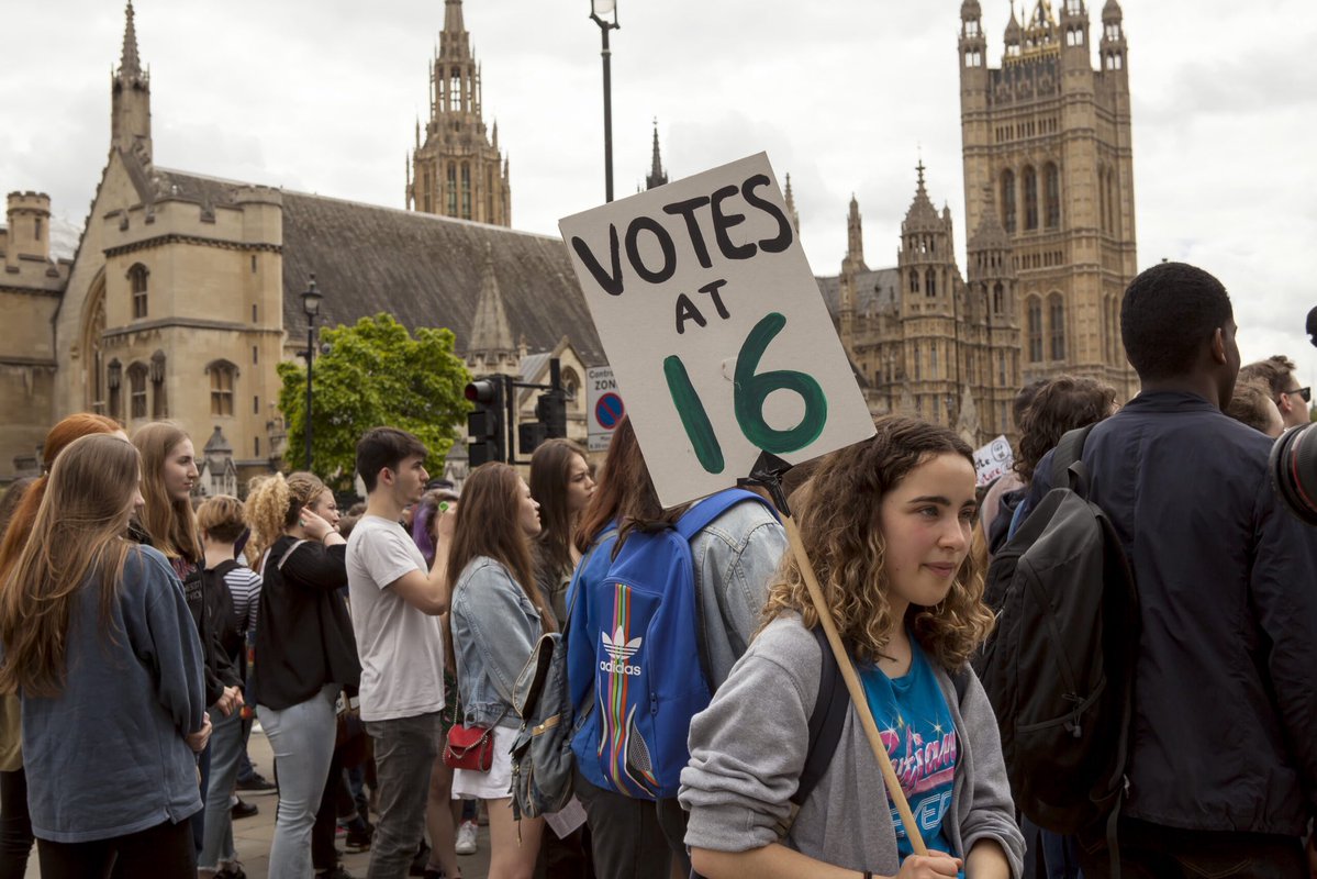 LeeBarronMP's tweet image. I know from meeting 16 & 17 years olds in Corby and East Northamptonshire how switched on they are about political issues that impact them now and in the future.
I am proud that we are widening the franchise and empowering young people to have their say.