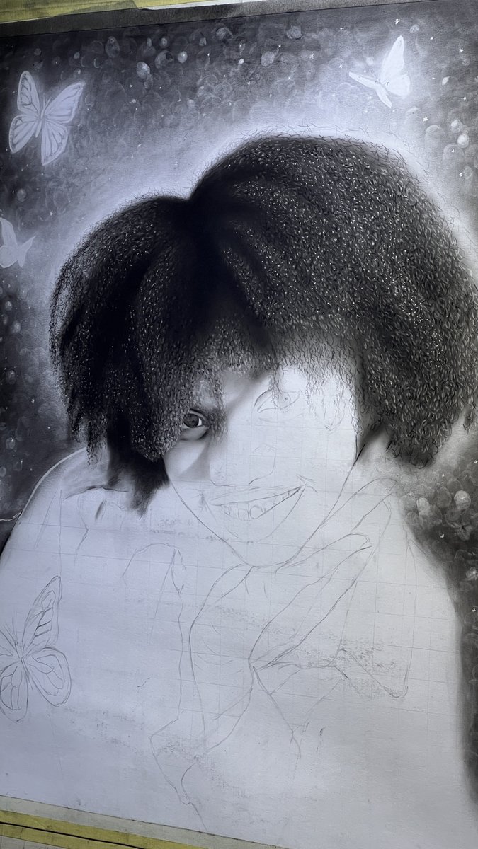 EmRys_artz's tweet image. 12 hours in and i love the process already