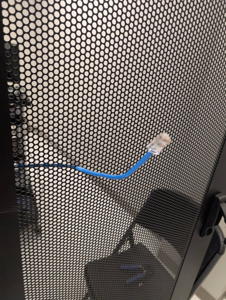 LitMoose's tweet image. If you have a crimping tool and ever want to mess with your fellow network engineers...