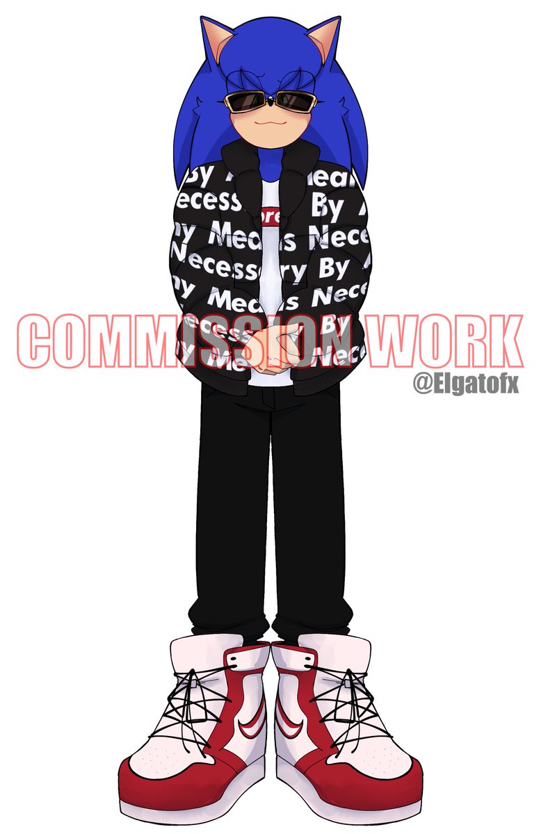 Elgatofx_'s tweet image. Custom outfit comm done for @//Starfall in discord
tysm for commissioning me! 💜💜💜
#VGenComm #sonicoc #sonicsona #commissionopen