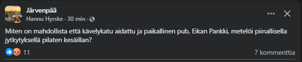 Ok ok ok. Keikat peruttava. Siellä on nyt jollain kesäilta pilalla.
