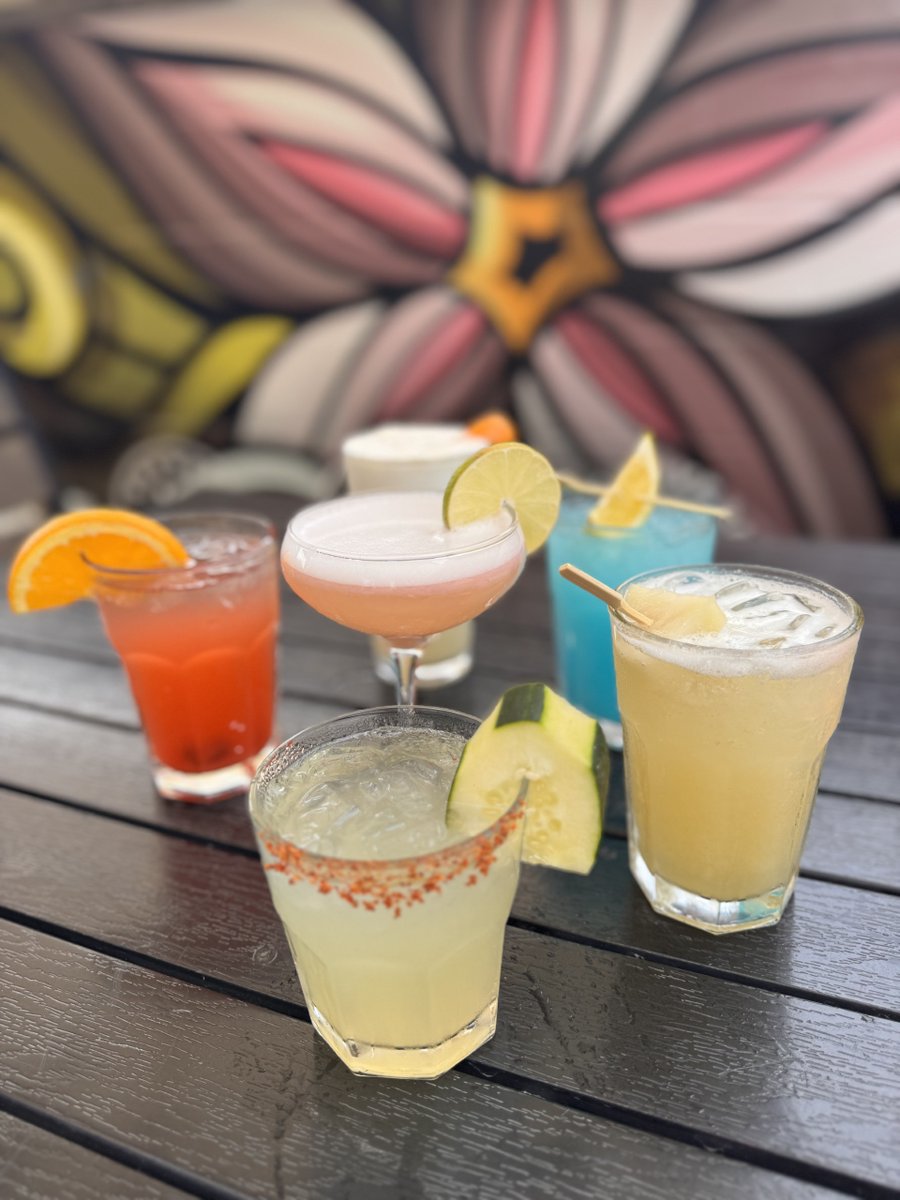 Sip into Summer! 🌞 Our brand new specialty cocktails have arrived! Find your favorite summer sipper today!

➡️ Lake Breeze Bliss
➡️ Watermelon Pisco Sour
➡️ Hugo Spritz Margarita
➡️ Pineapple Thai Basil Refresher
➡️ Orange Creamsicle
➡️ Ocean Water