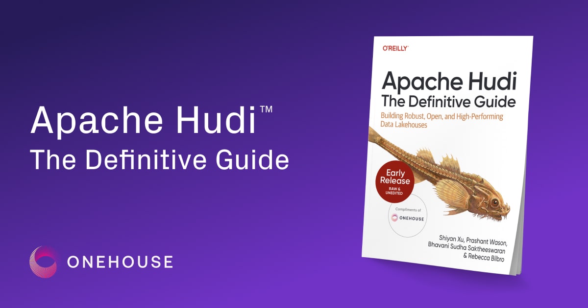 Onehousehq's tweet image. 🎉 We're happy to share that 7 chapters are now available in the early release of "Apache Hudi™: The Definitive Guide" - the first book ever written about @apachehudi, one that's about to change how you think about data lakes.
👉 Get a free copy of the early release e-book:…