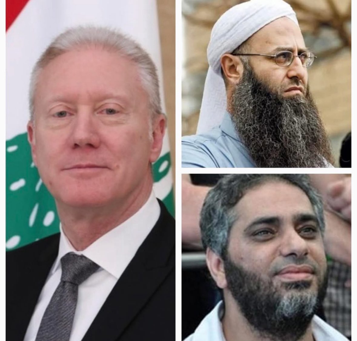 الوزير يوسف رجي وعد الرئيس السوري الشرع بآخر زيارة الى سوريا بالضغط على وزير العدل للإفراج عن الموقوفين الاسلاميين في احداث الضنية وعبرا، وعلى راسهم احمد الاسير وفضل شاكر؟" 
ومبارح شفنا فضل طلع برائة؟؟
سمسوم مبروك عليكم العدل 
#الرجي_بدو_رج