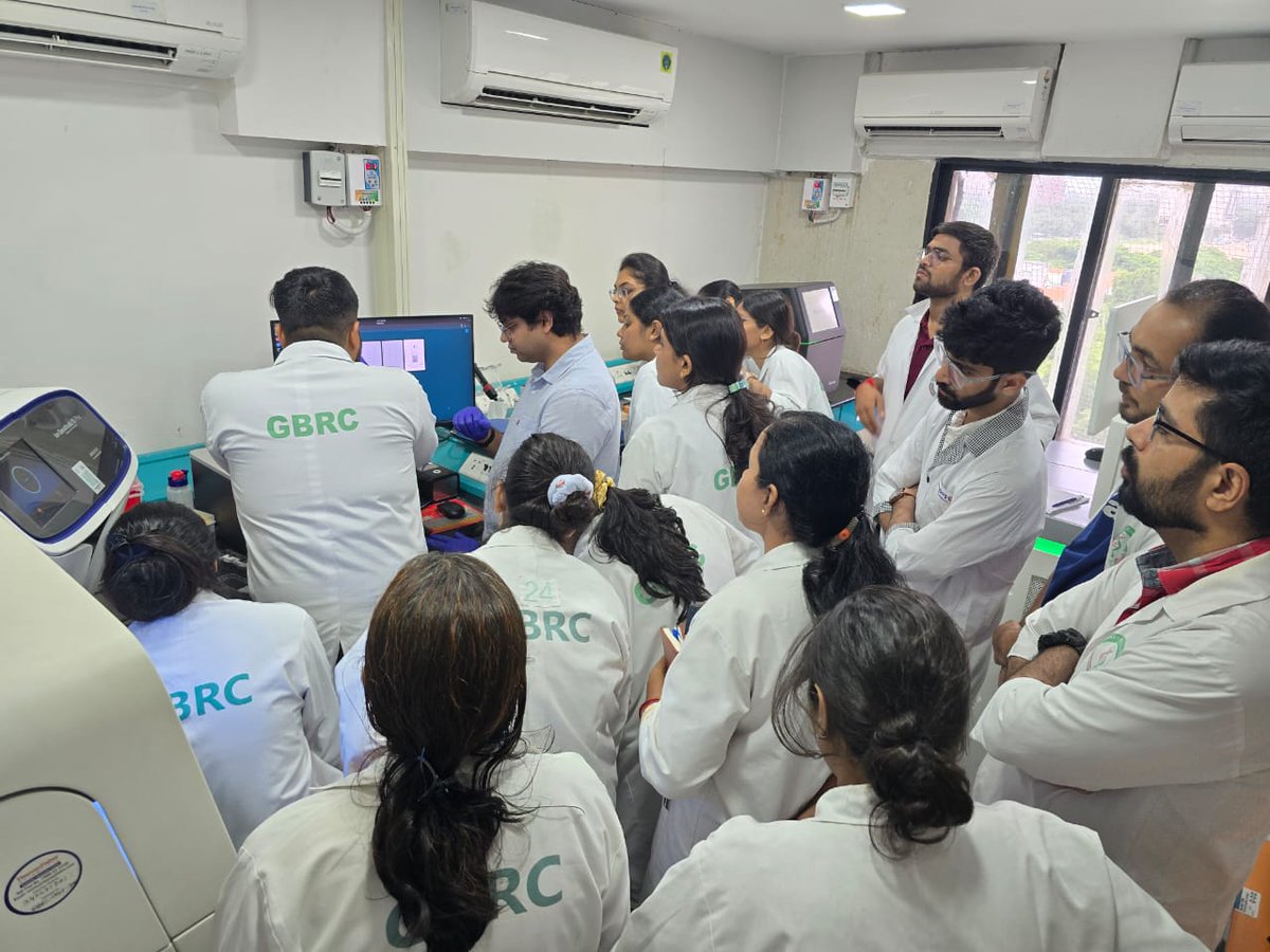 GBRC (@gbrc_gujarat) on Twitter photo Glimpse of day-4 activities of 2 weeks hands-on training program on "Next Generation Sequencing". Jointly organized by <a href="/gbrc_gujarat/">GBRC</a> and Neuberg Center for Genomic Medicine, Ahmedabad.
<a href="/dstGujarat/">Department of Science & Technology, Gujarat</a> <a href="/monakhandhar/">Mona Khandhar IAS</a> <a href="/ChaitanyaGJoshi/">Chaitanya Joshi</a> <a href="/gsbtm/">Gujarat State Biotechnology Mission</a> <a href="/GujBiotechUni/">Gujarat Biotechnology University</a> Glimpse of day-4 activities of 2 weeks hands-on training program on "Next Generation Sequencing". Jointly organized by <a href="/gbrc_gujarat/">GBRC</a> and Neuberg Center for Genomic Medicine, Ahmedabad.
<a href="/dstGujarat/">Department of Science & Technology, Gujarat</a> <a href="/monakhandhar/">Mona Khandhar IAS</a> <a href="/ChaitanyaGJoshi/">Chaitanya Joshi</a> <a href="/gsbtm/">Gujarat State Biotechnology Mission</a> <a href="/GujBiotechUni/">Gujarat Biotechnology University</a>