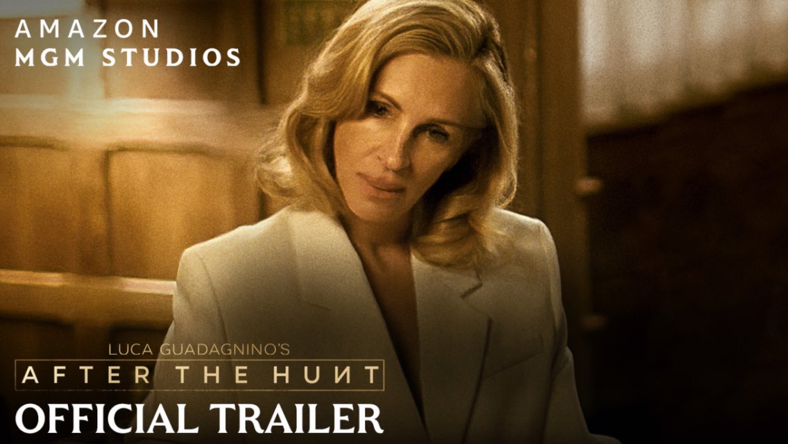 VisionaryMinds2's tweet image. Official Trailer – Luca Guadagnino’s AFTER THE HUNT starring Julia Roberts, Ayo Edebiri and Andrew Garfield – Only in Theaters
@heartofhollywod
#HeartOfHollywoodMagazine
heartofhollywoodmagazine.com/post/official-…