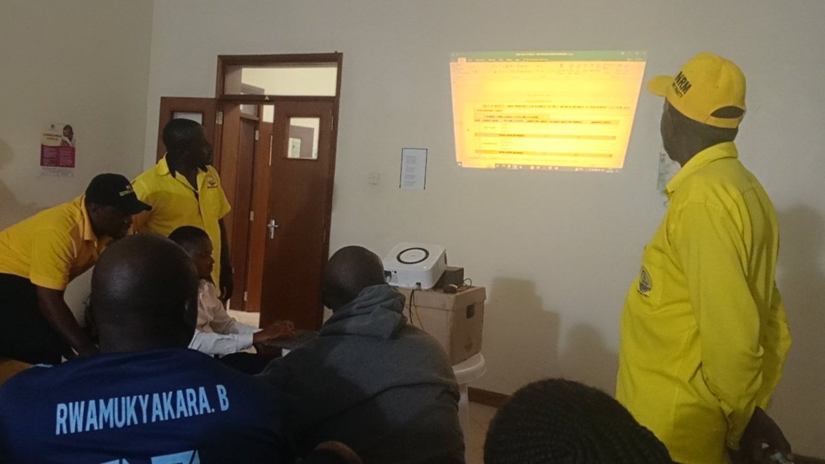 VKaterera's tweet image. #update.Tallying of votes is going on at Rubirizi District tally center.
@Rubirizimag