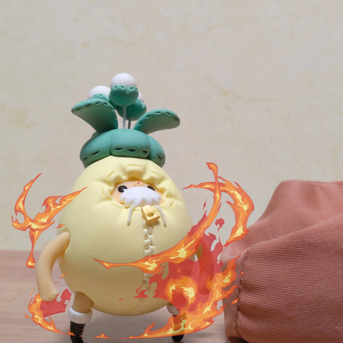 GnomesMagicFarm's tweet image. 🔥👹🔥

#ノームさんの魔法農園
#新人ノームの飼育日誌