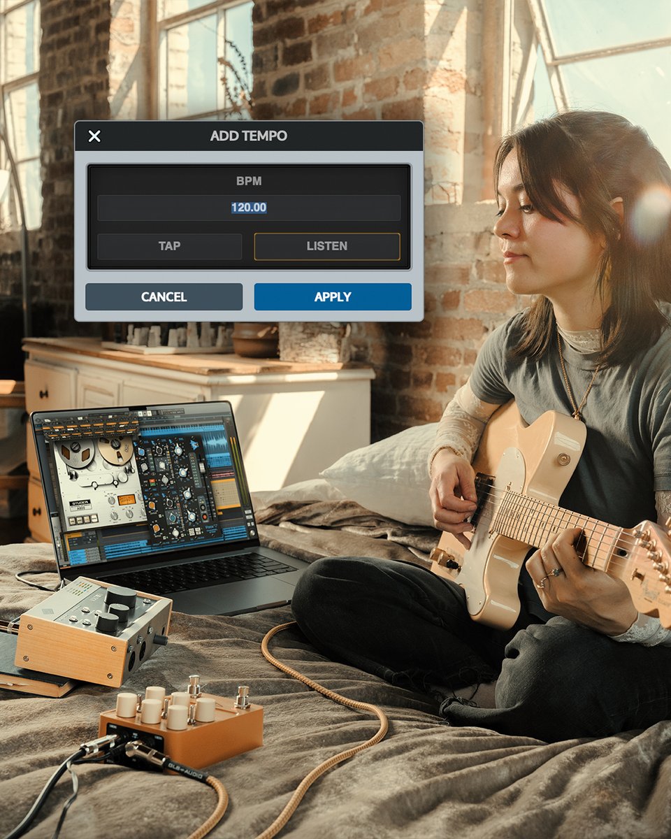 UAudio's tweet image. What's new in LUNA 1.9?
🔸 Voice Control
🔸 Instrument Detection
🔸 Tempo Listen, Detect, and Extraction
What's all of that mean?
Click here to learn more: youtube.com/watch?v=ohLEA-…
Oh, and just a reminder -- LUNA is free for everyone!