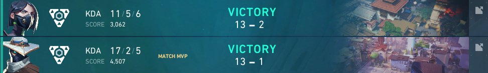 2-0 vs <a href="/VCGN_Midnight/">VCGN Midnight</a>, ggwp 

+1 victory, -1 wrist.