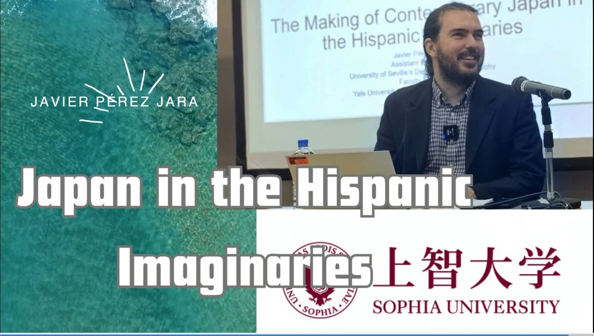 Video of my talk at Sophia University's Institute of Comparative Culture titled “The Making of Contemporary Japan in the Hispanic Imaginaries.”

If you like the content, be sure to subscribe to the channel!

youtu.be/xRZDNYIF9q0?si…