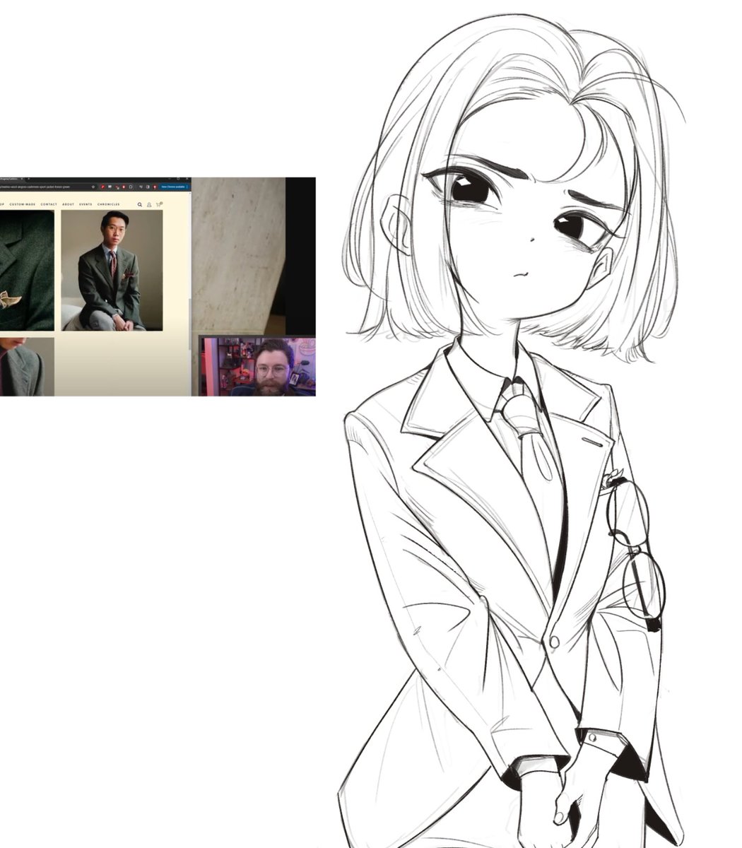 kvxart's tweet image. I am into suits lately
