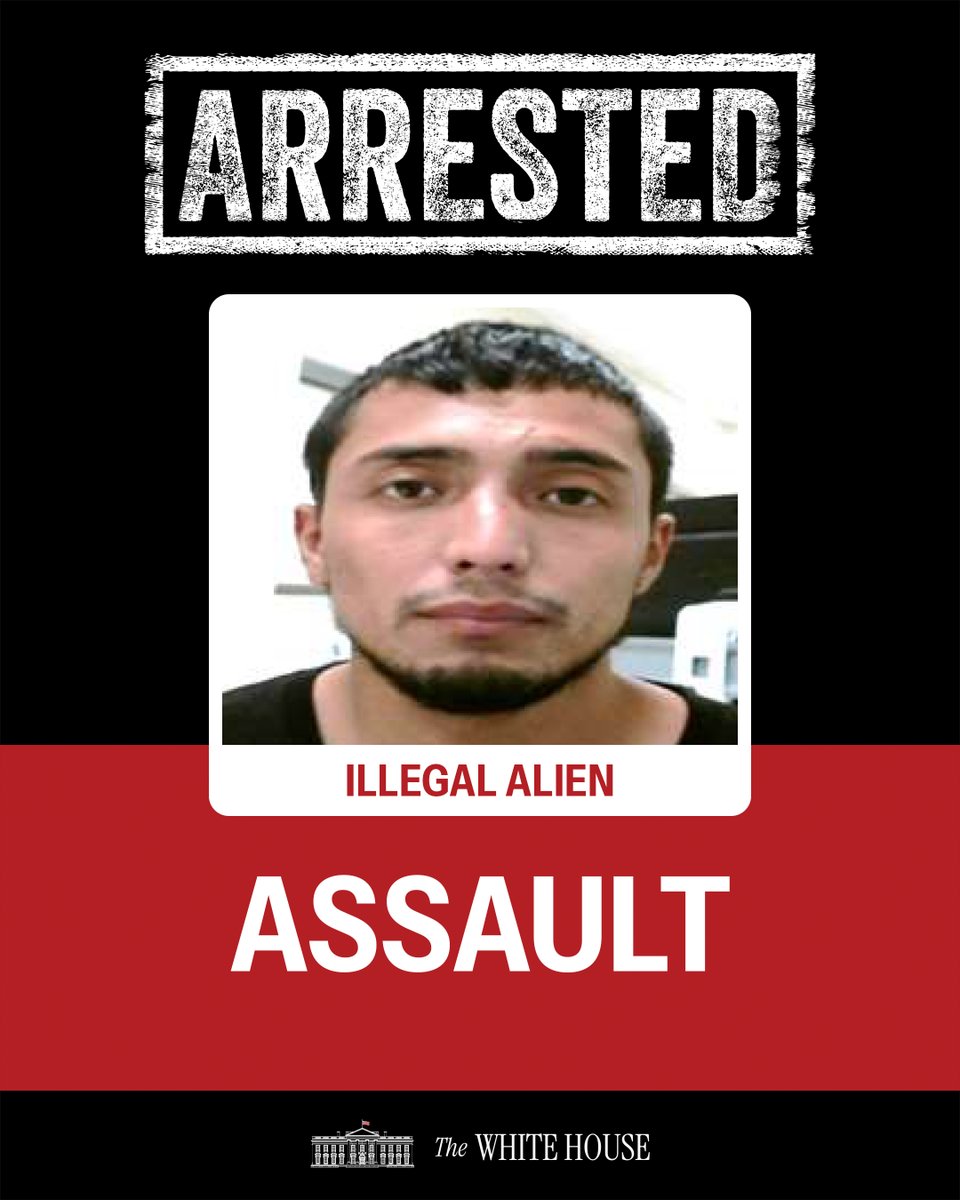🚨THE TRUMP ADMINISTRATION IS ARRESTING THE WORST OF THE WORST.

ICE Houston arrested Edgar Ismael Gomez-Lara, a 31-year-old citizen of Mexico. His criminal history includes a conviction for aggravated assault with a deadly weapon in Harris County, TX.