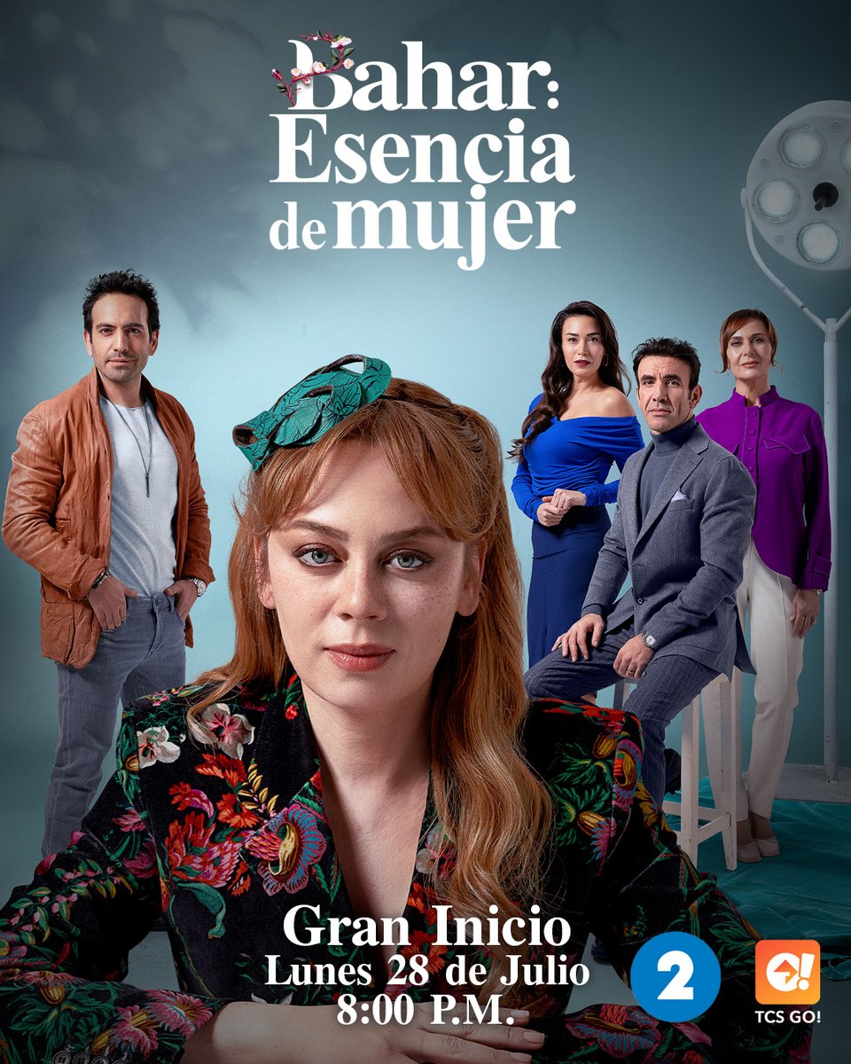 ✨ Este 28 de julio florece BAHAR: Esencia de Mujer🌸
📅 GRAN INICIO: lunes 28 de julio
🕗 8:00 PM
📺Por Canal 2