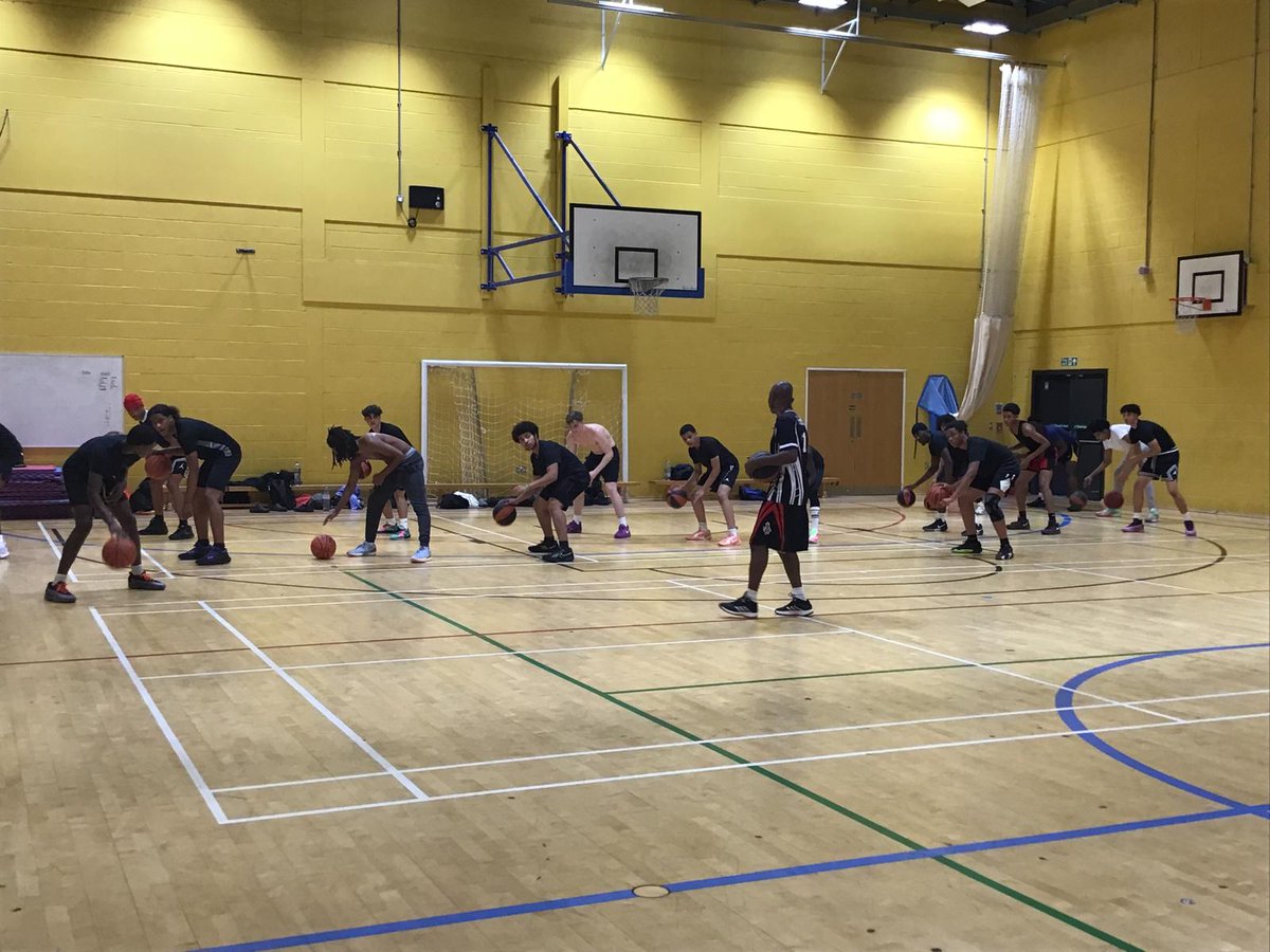 Great session with these amazing young people as they continue to improve their basketball. #gocroydoncougars