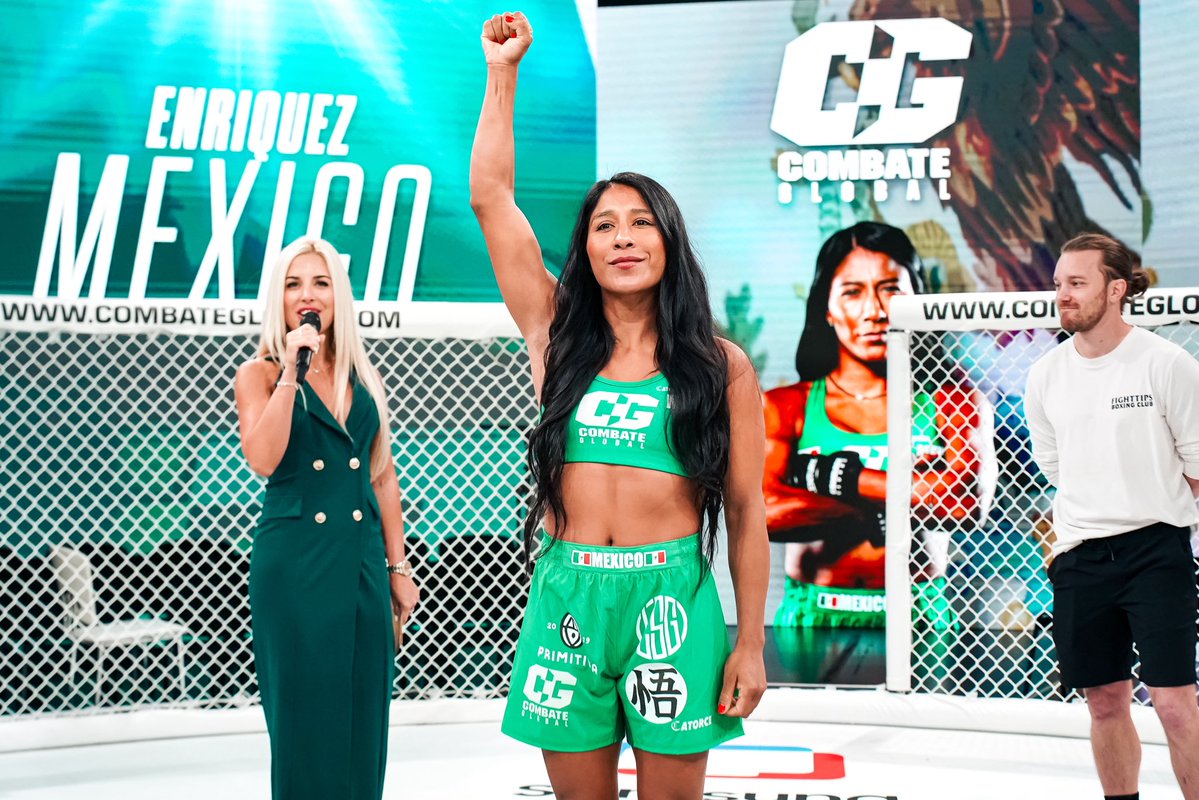 campbellcombate's tweet image. It is outrageous to both boxing and MMA fans and athletes that Kenia Enriquez has been unfairly stripped of her @WBCBoxing Championship for competing in @combateglobal tonight. This is a gross violation of sports ethics @wbcmoro