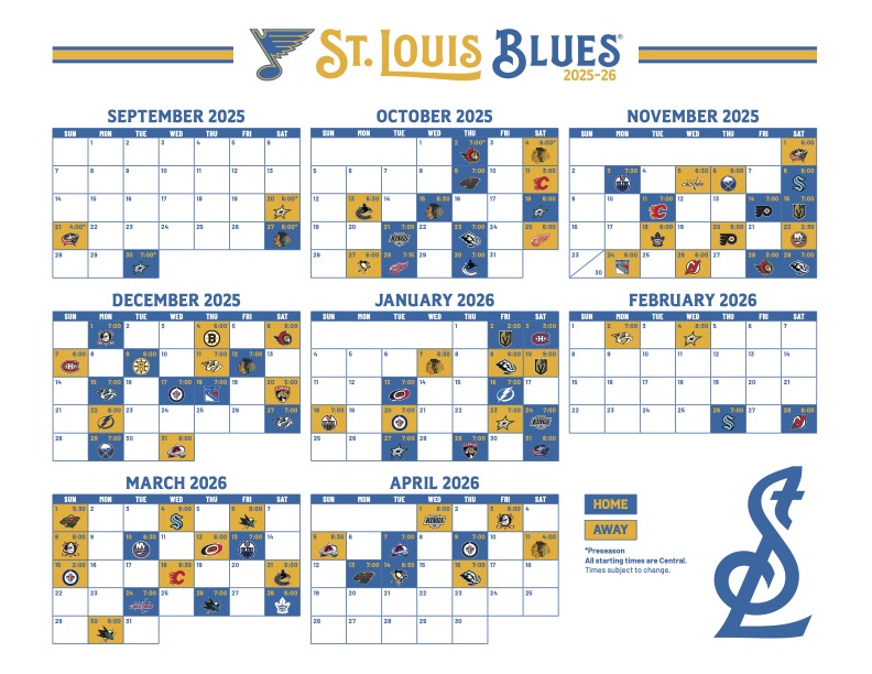 StLouisBlues's tweet image. Full schedule PDF?
Full schedule PDF.
Print yours 🖨️: stlblues.me/3GtSkoc
