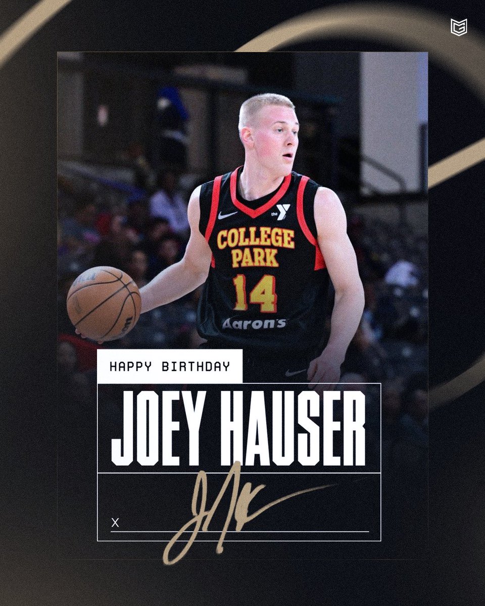 GlushonSM's tweet image. Join us in wishing Joey Hauser a Happy Birthday! 🎂 #GSMFamily