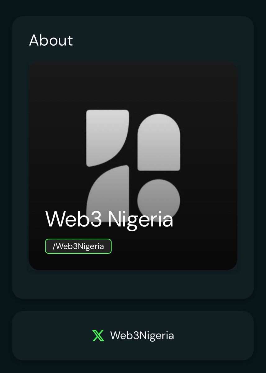 Send $SEND to /Web3Nigeria on send.app to welcome <a href="/Web3Nigeria/">Web3 Nigeria</a> on @send 

/send it