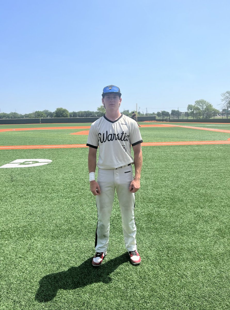 ✭Five Tool Texas✭ (@fivetooltexas) on Twitter photo #FiveToolWS F: <a href="/Warstic_DFW/">Warstic DFW</a> Gleason 18, TBT Ballers Texas 17U American 6
PoG: Miller Stevenson 3-3, 3 RBI, R
Hitter: <a href="/koyt_berta/">Koyt Berta</a> 2-3, 2B, 3 RBI, 3R #FiveToolWS F: <a href="/Warstic_DFW/">Warstic DFW</a> Gleason 18, TBT Ballers Texas 17U American 6
PoG: Miller Stevenson 3-3, 3 RBI, R
Hitter: <a href="/koyt_berta/">Koyt Berta</a> 2-3, 2B, 3 RBI, 3R