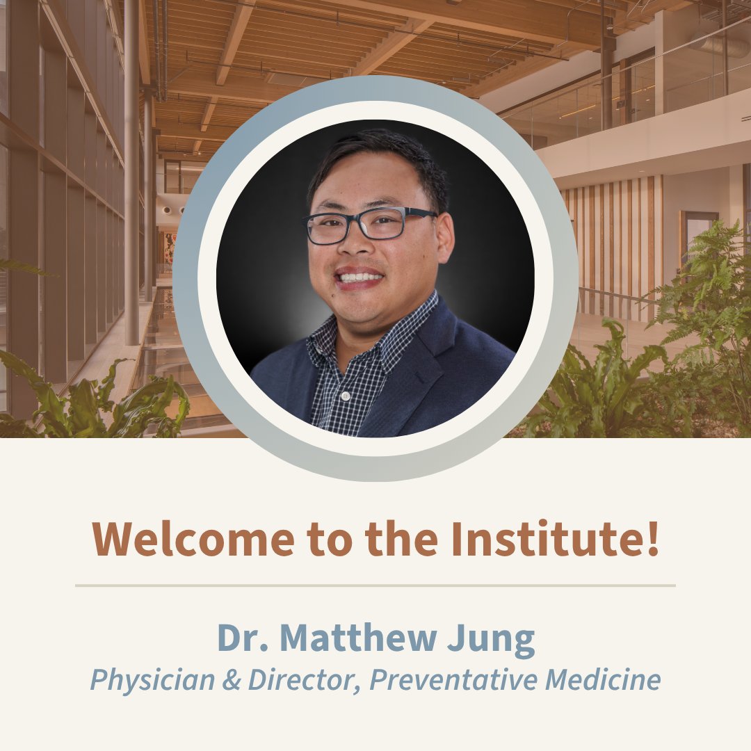 Welcome, Dr. Matthew Jung — the newest member of our Ellison Clinic team!
 
As Director of Preventative Medicine, Dr. Jung brings expertise in digital health, chronic disease management, and patient-first innovation.
 
“Preventive care is one of our most powerful tools to reduce