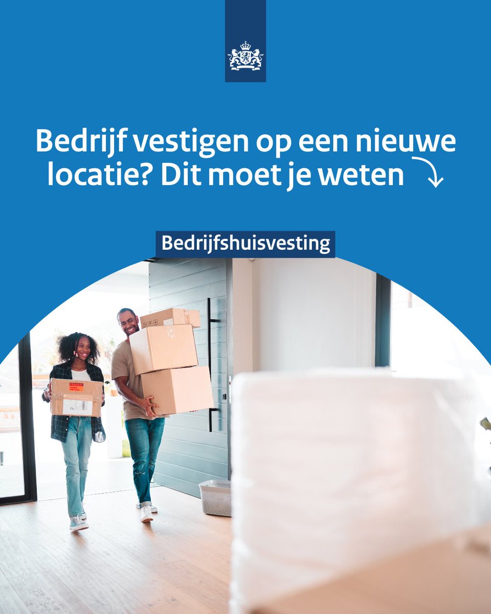 🚀 Nieuw bedrijfspand? Check omgevingsplan, vergunningen, milieueisen en belastingen vóór je verhuist. Alle tips: bit.ly/3F2jS2A 

#nieuwelocatie #bedrijfsgroei #ondernemersplein