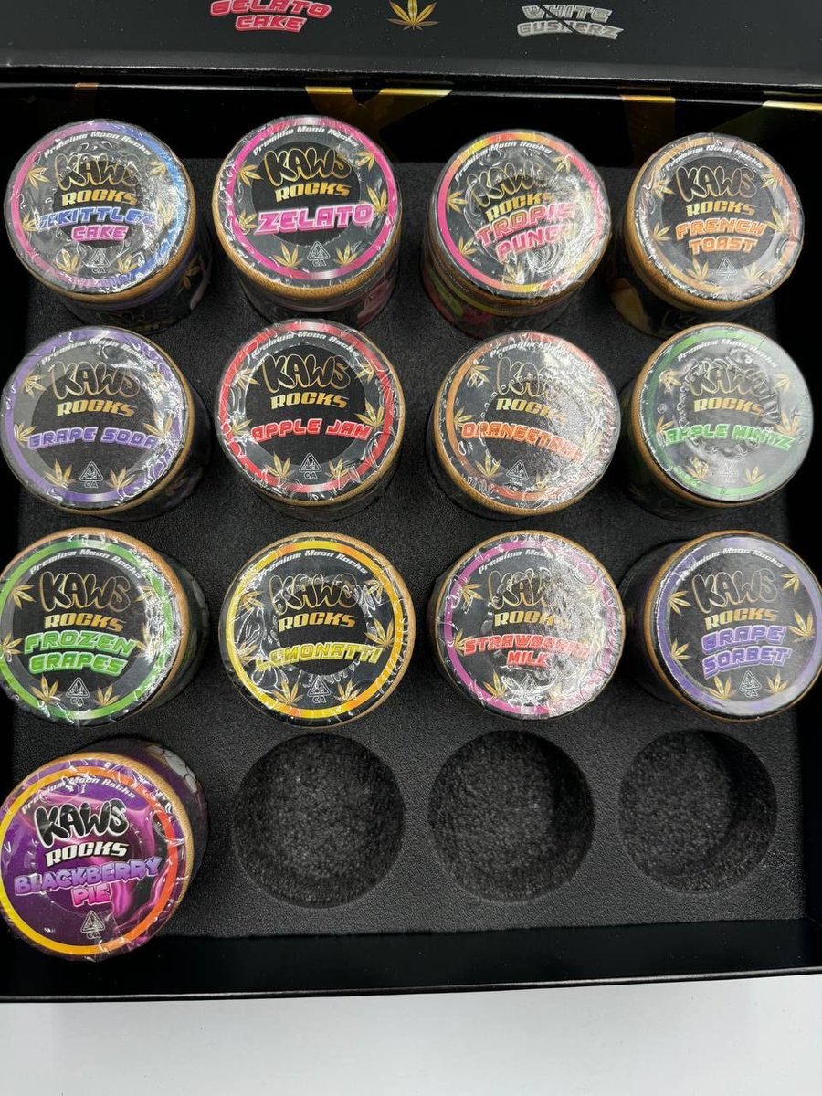 Tripzone4219681's tweet photo. #kawsrocks #highsociety #CannabisCommunity #weedlife
Premium Kaws Rocks lineup ready to elevate your vibe! 🌿💨 Top-tier flavors for the true connoisseur. #StayLit #USCanadaWeed #DabNation DM for details! 😎🔥” https://t.co/5PP8oQOgyQ