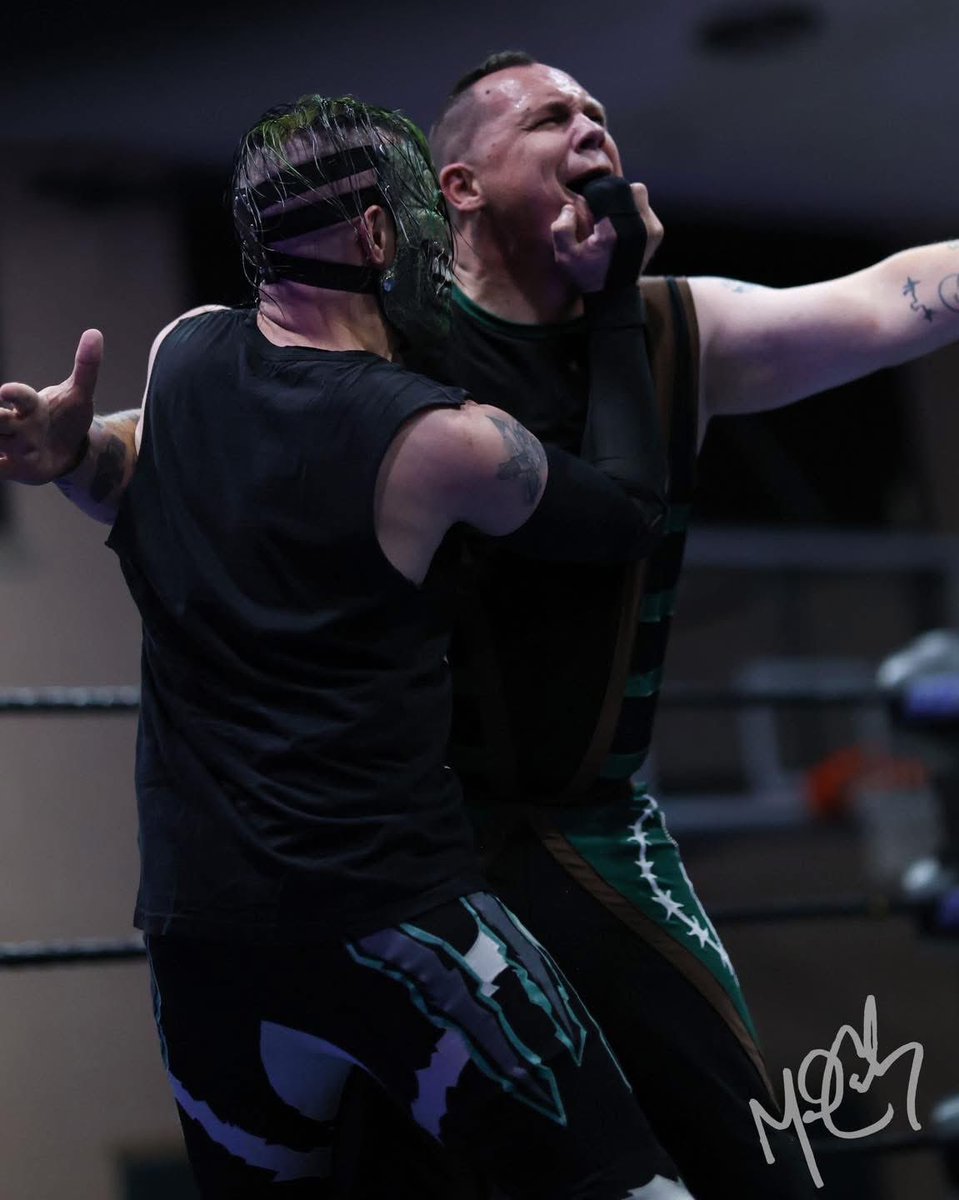 HCWLive23's tweet image. The Seventh Seal went to war with Johnny Faith and Kargar at HCW Justice For All.

#hcw #prowrestling #justiceforall