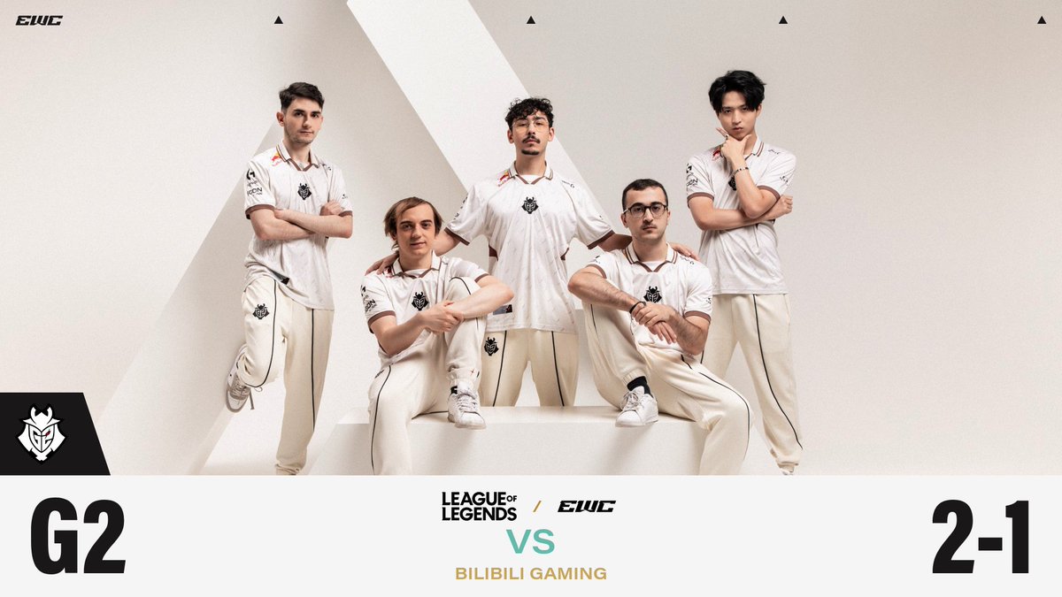 VENGEANNNNCE ENFIN ! 🙌🇪🇺

VICTOIRE HISTORIQUE : G2 EN RÉDEMPTION, BLG ÉLIMINÉS