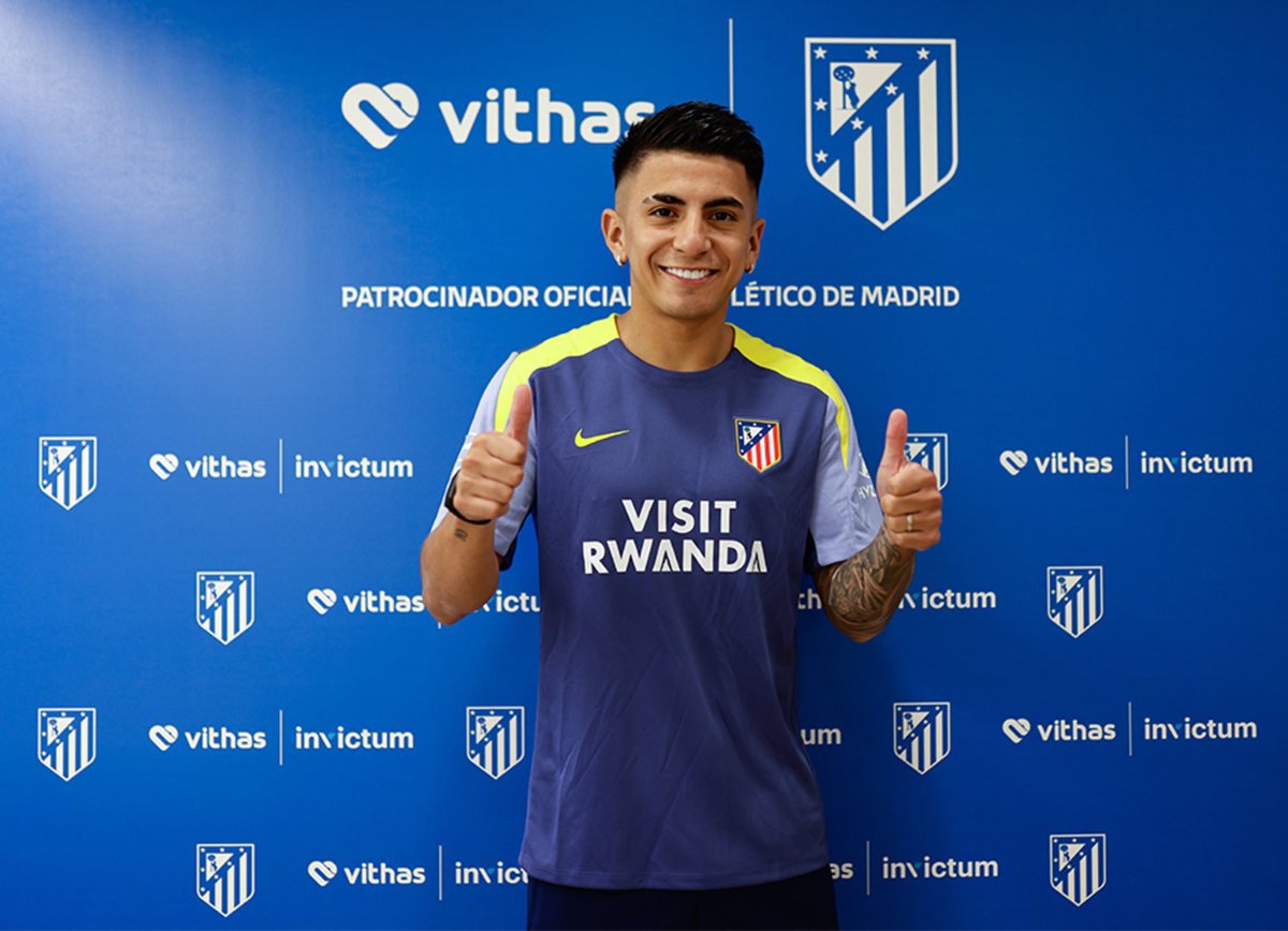 Thiago Almada, resmen Atletico Madrid'de✅