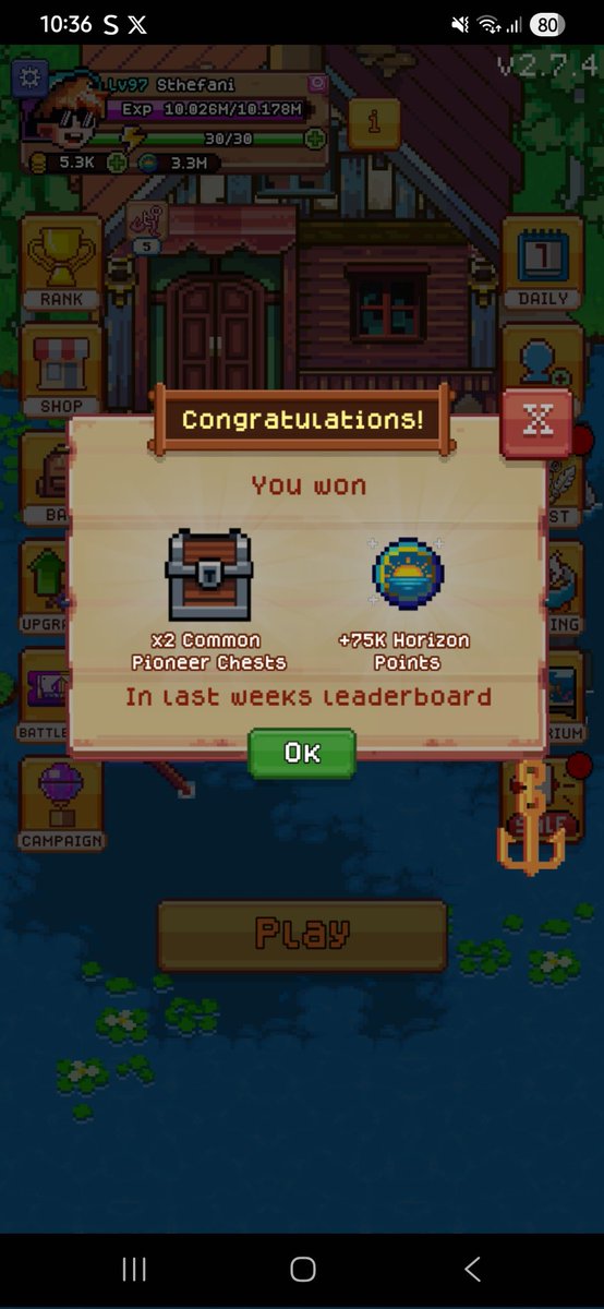 Pellicani.Ron| TRIBALLY (@bpellicani) on Twitter photo Hoy recibi una recompensa de <a href="/FishingFrenzyCo/">Fishing Frenzy</a> por ser parte de la comunidad de Creadores de contenidos π₯³π, mas mis recompensas dentro del juego π€
Β‘Gracias! <a href="/FishingFrenzyCo/">Fishing Frenzy</a>
Unete atraves de este enlance
fishingfrenzy.co/?code=EMRVXD Y participa para recibir grandes recompensas. Hoy recibi una recompensa de <a href="/FishingFrenzyCo/">Fishing Frenzy</a> por ser parte de la comunidad de Creadores de contenidos π₯³π, mas mis recompensas dentro del juego π€
Β‘Gracias! <a href="/FishingFrenzyCo/">Fishing Frenzy</a>
Unete atraves de este enlance
fishingfrenzy.co/?code=EMRVXD Y participa para recibir grandes recompensas.