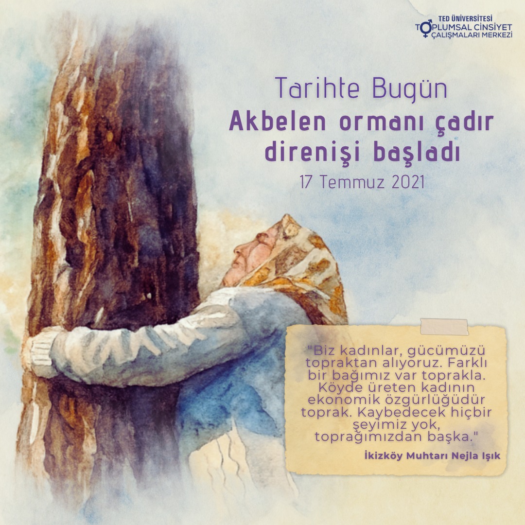 Bugün, unutulmaz mücadeledeki önemli bir tarihi, Akbelen Ormanı’nda çadır nöbetinin başladığı günü anıyoruz.

#TarihteBugün