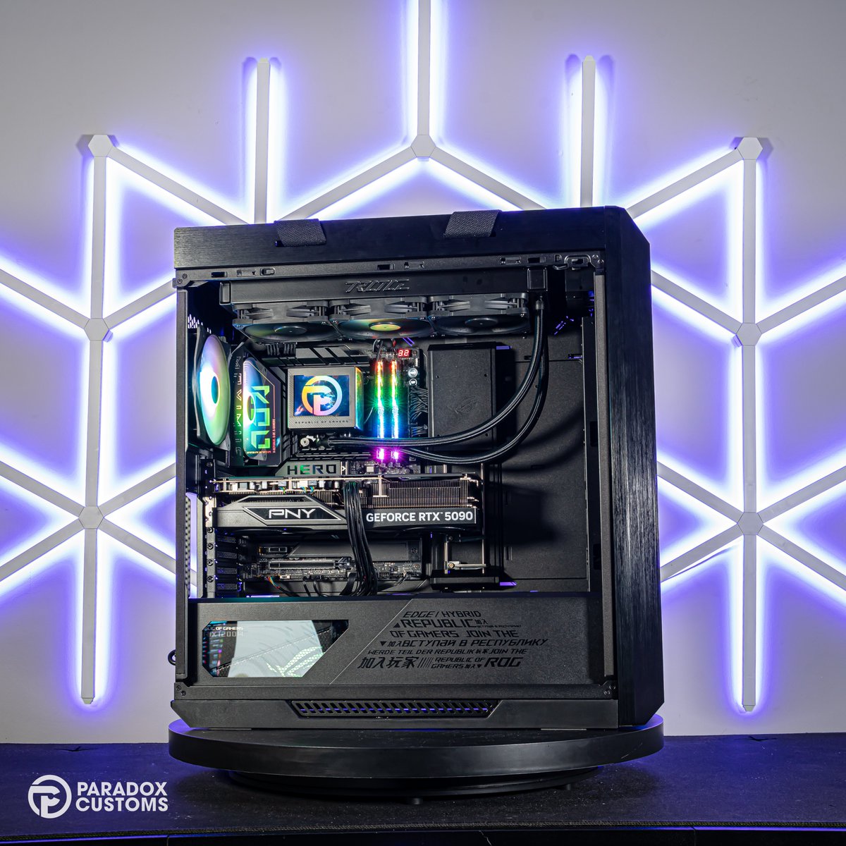 Brparadox's tweet image. This is one of the BIGGEST PC cases we worked on...
Should we offer the ROG Helios GX601 RGB case on our site??