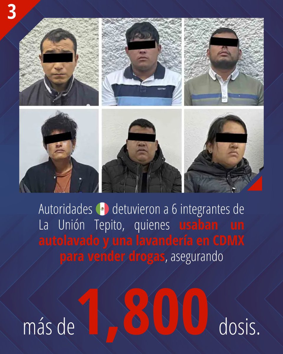 USEmbassyMEX's tweet image. 🦅 En este #JuevesDeJusticia: 1. cooperación 🇺🇸🇲🇽 logra extradición de un cabecilla de organización criminal que traficaba personas. 2. 🇲🇽 extradita a operador de cártel buscado por 🇺🇸3. Distribuidores de drogas son detenidos en CDMX. #SegurosJuntos