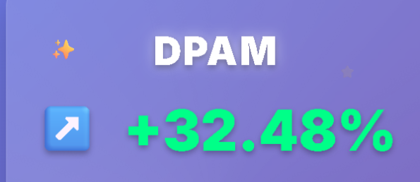 DogPamonha's tweet photo. ⏰ DPAM: +35.43% hoje  Amanhã pode ser +50% Depois +100%  Tempo é dinheiro! ⏱️  #DPAM #TempoEDinheiro #Amanha #Depois #solana #cripto #BITCOINPEPE #btcusd #muitofeliz https://t.co/R4W507NxSV